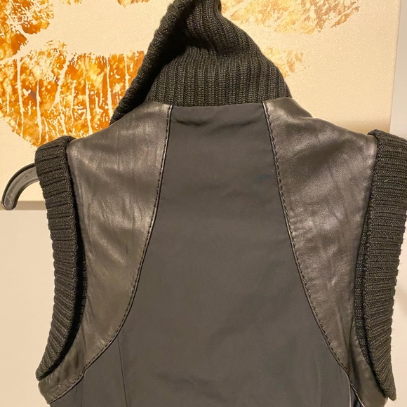 BCBG MaxAzria Leather Vest - Picture 4 of 6